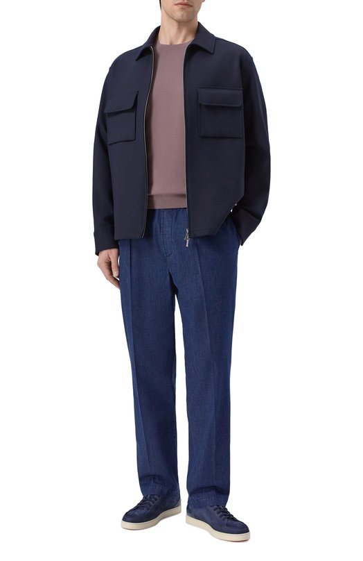 Хлопковый джемпер Gran Sasso 43104/29401 Бежевый  43104/29401 Фото 2