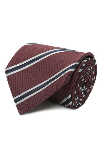 Мужской шелковый галстук BRIONI, арт. 062I00/P0497