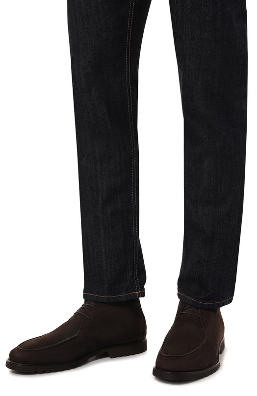 Замшевые дезерты Andrea Ventura Firenze Коричневый, фото 3