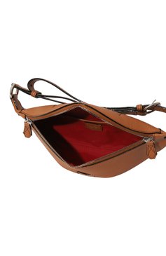 Женская поясная сумка ninon LANCEL светло-коричневого цвета, арт. A11818 | Фото 5 (Размер: medium; Материал: Натуральная кожа; Материал сплава: Проставлено; Стили: Классический; Драгоценные камни: Проставлено; Застежка: Молния)