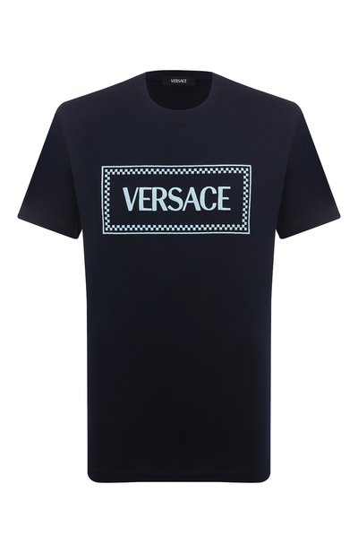 Мужская хлопковая футболка VERSACE, арт. 1011694/1A08584