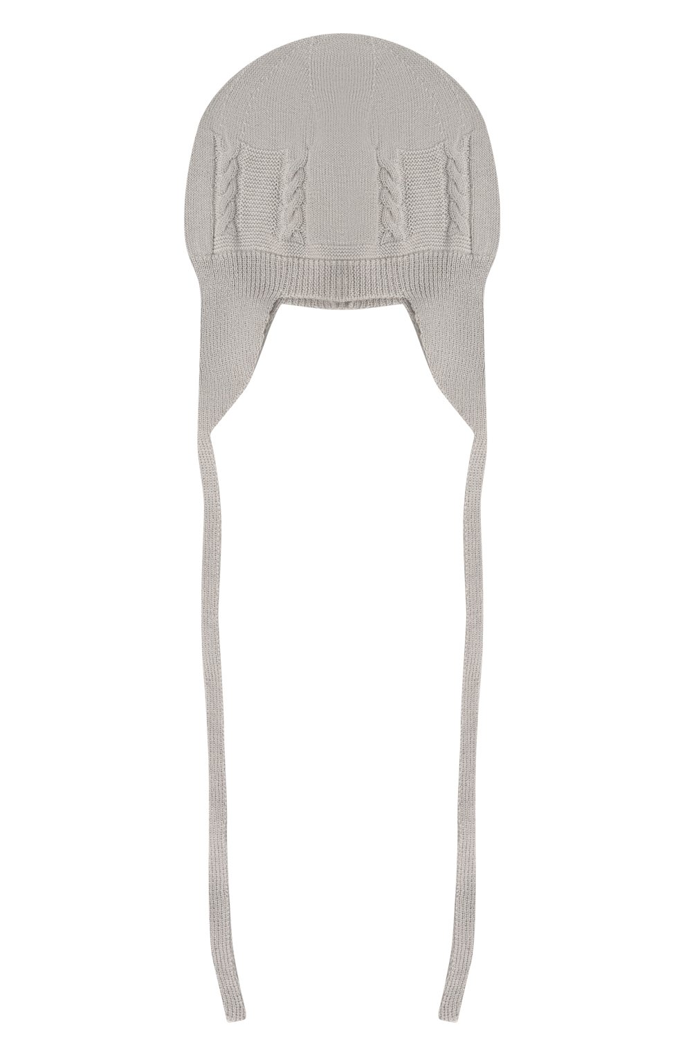 Шапка из шелка и кашемира BABY T серого цвета по цене 5995 руб., арт. 24AIR894CUP, фото 1 Шапка из шелка и кашемира BABY T, арт. 24AIR894CUP, фото 1