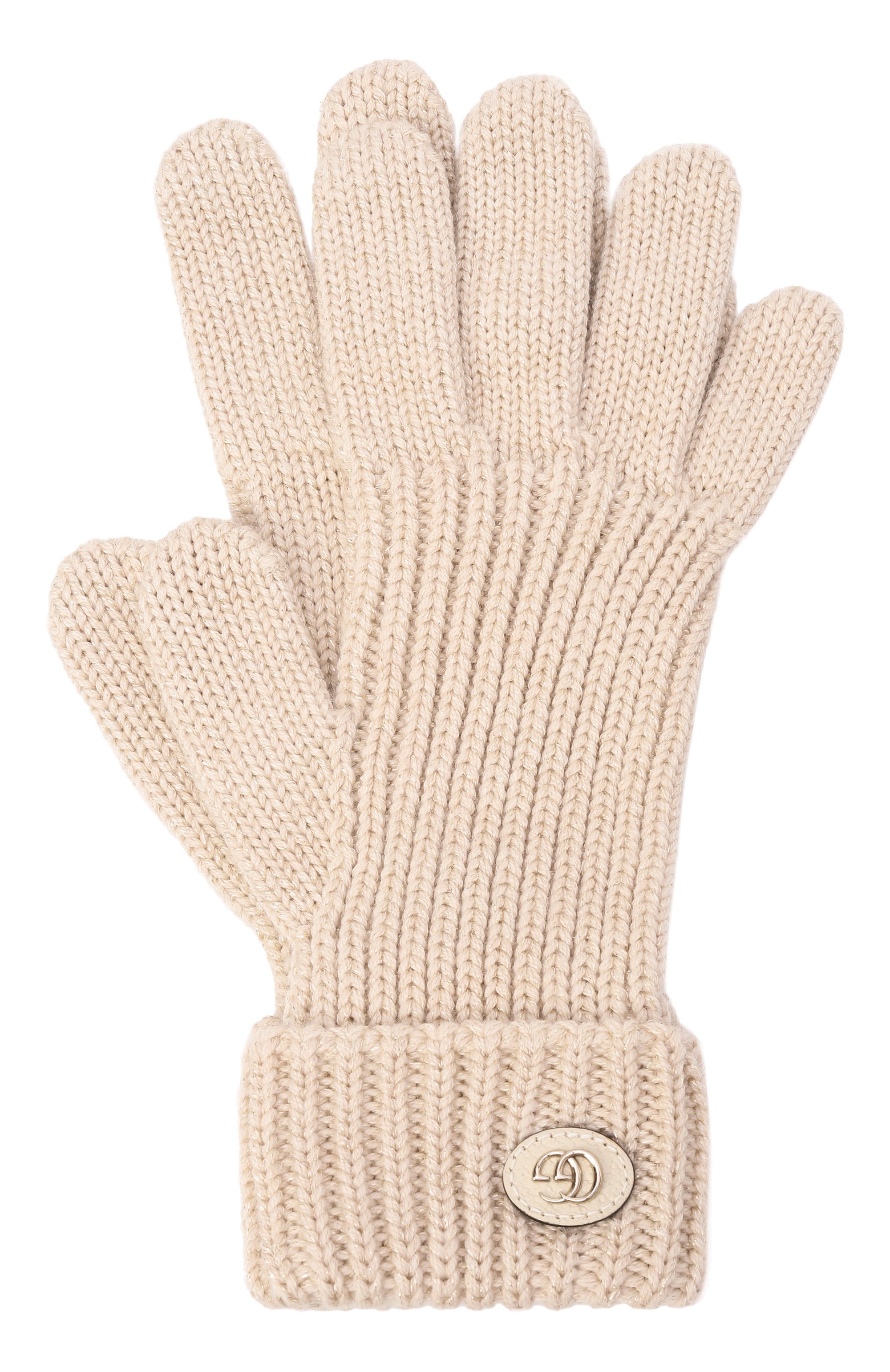 Перчатки из шерсти и вискозы GUCCI бежевого цвета по цене 68900 руб., арт. 809180/3GAAB, фото 1 Перчатки из шерсти и вискозы GUCCI, арт. 809180/3GAAB, фото 1