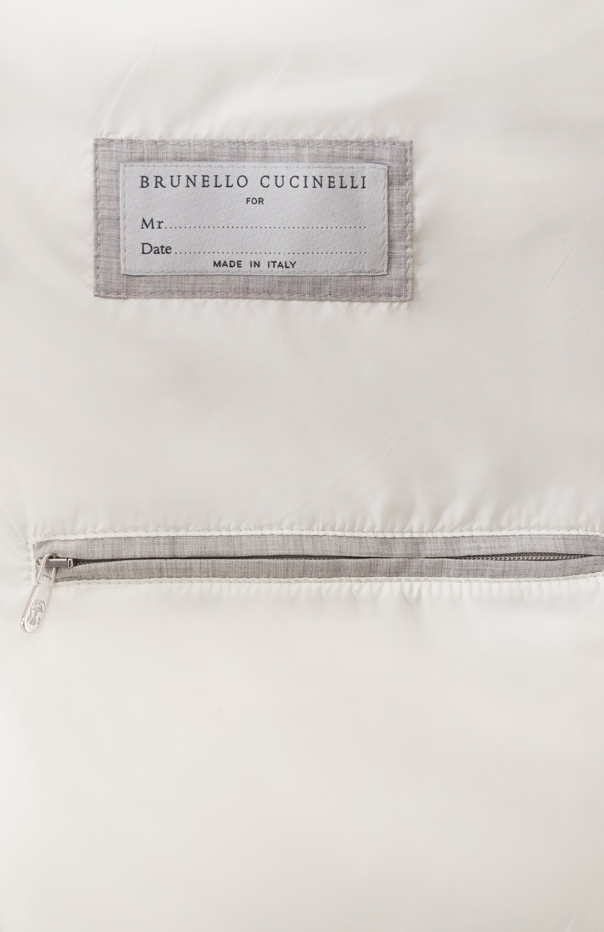Пуховый жилет BRUNELLO CUCINELLI, арт. MM49A7460G, фото 7