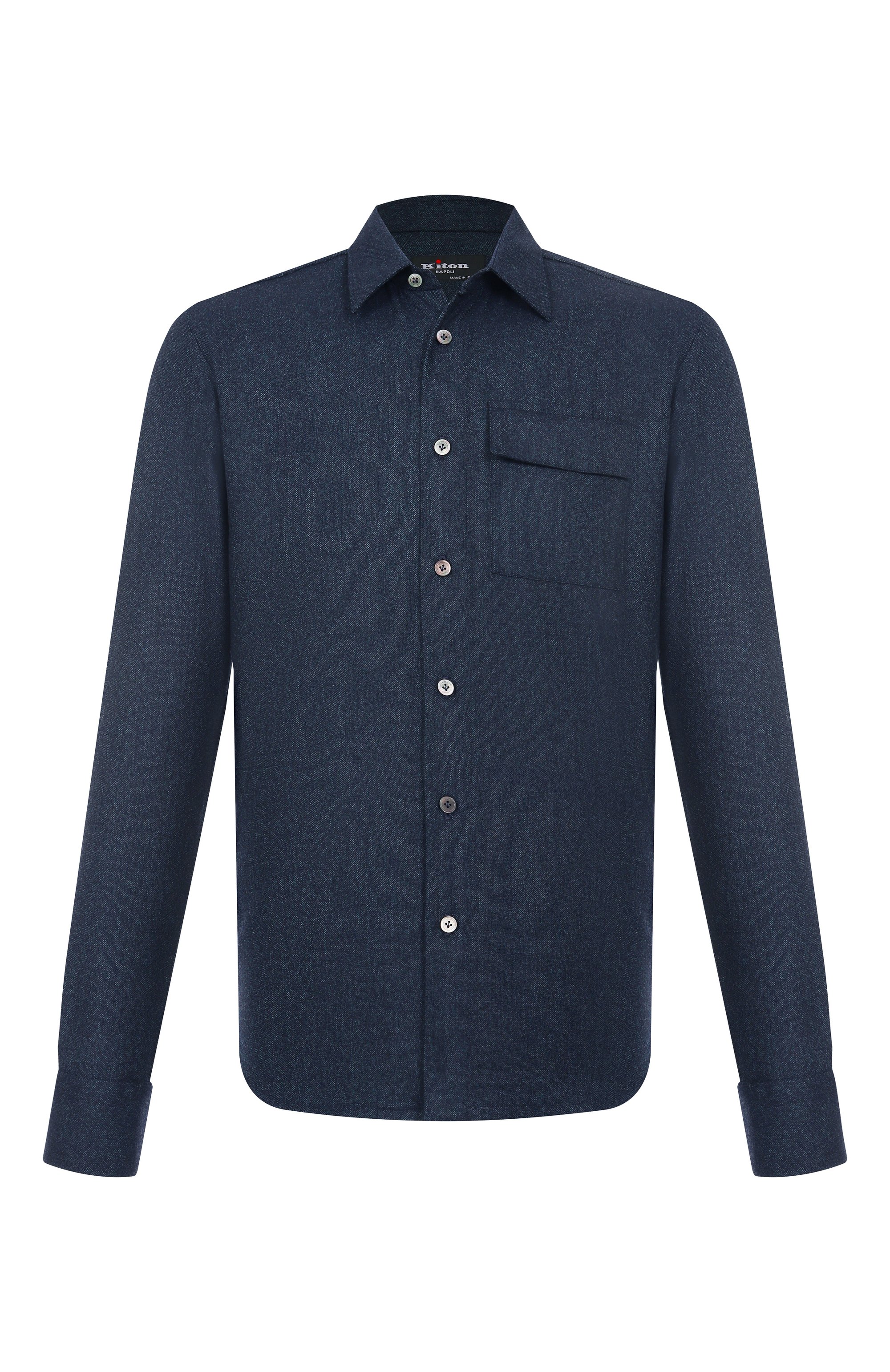 Шерстяная рубашка KITON, арт. UMCBUBAK0167G02, фото 1