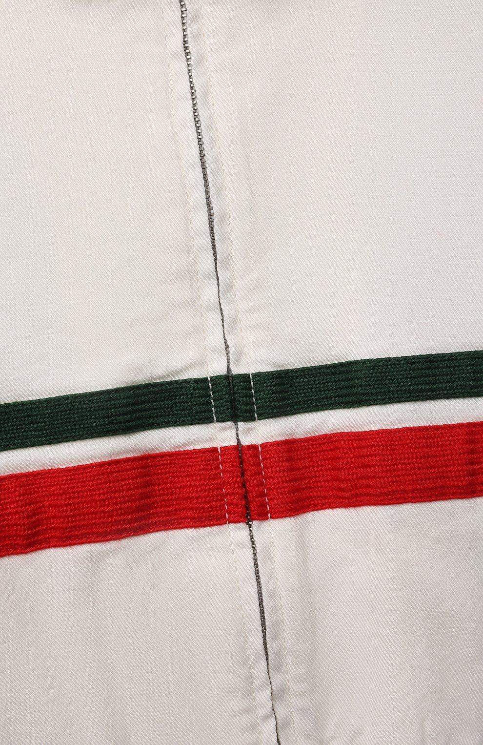 Хлопковый бомбер GUCCI белого цвета по цене 56800 руб., арт. 679198/XDBUK, фото 3 Хлопковый бомбер GUCCI, арт. 679198/XDBUK, фото 3
