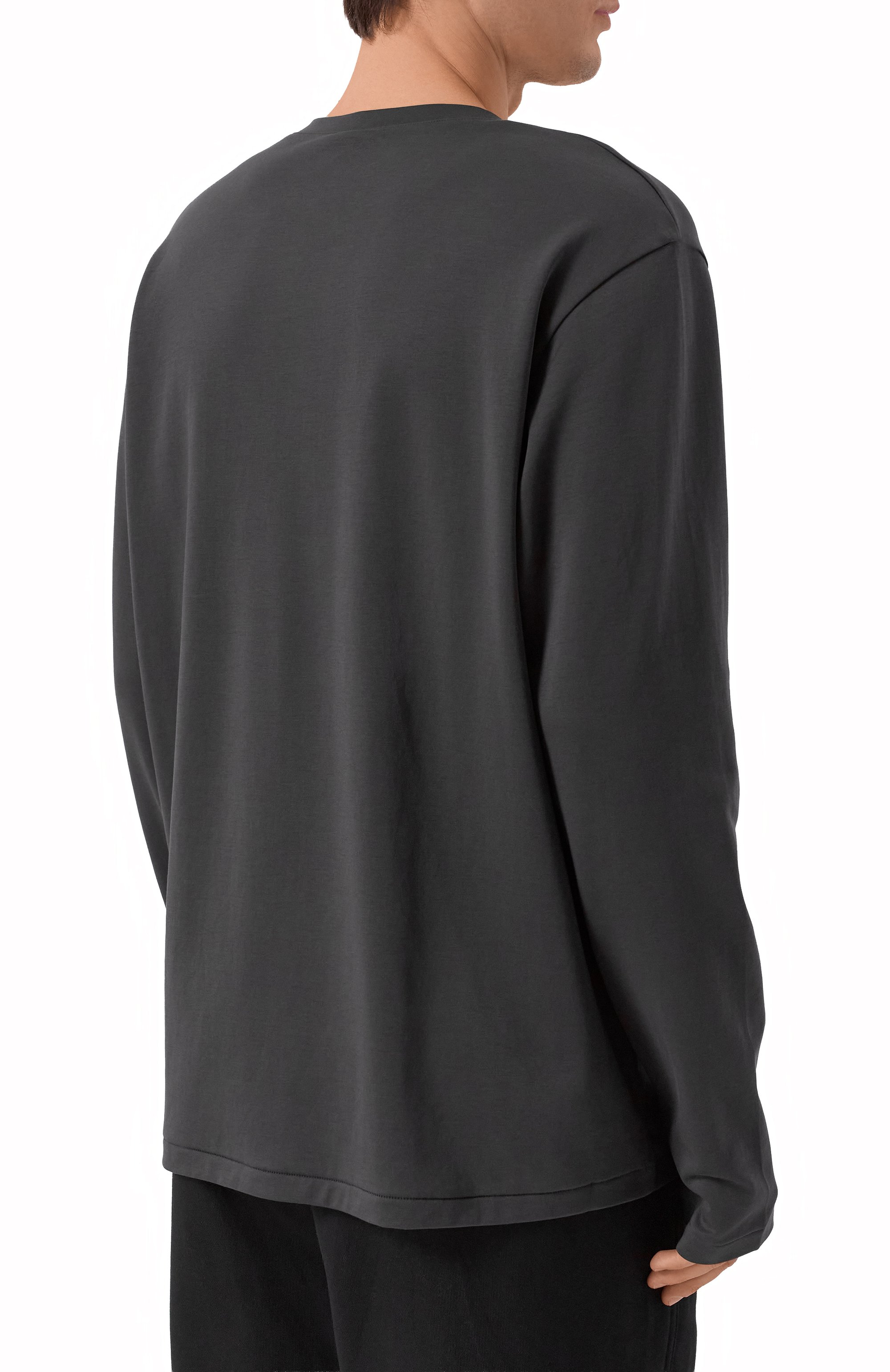 Хлопковый лонгслив ATTACHMENT, арт. AJ52-089, фото 4