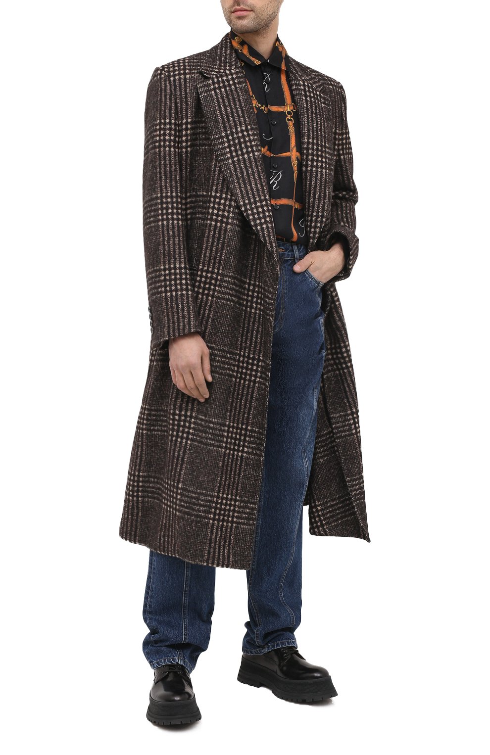 Шерстяное пальто DOLCE & GABBANA, арт. G024HT/FQMHZ, фото 2