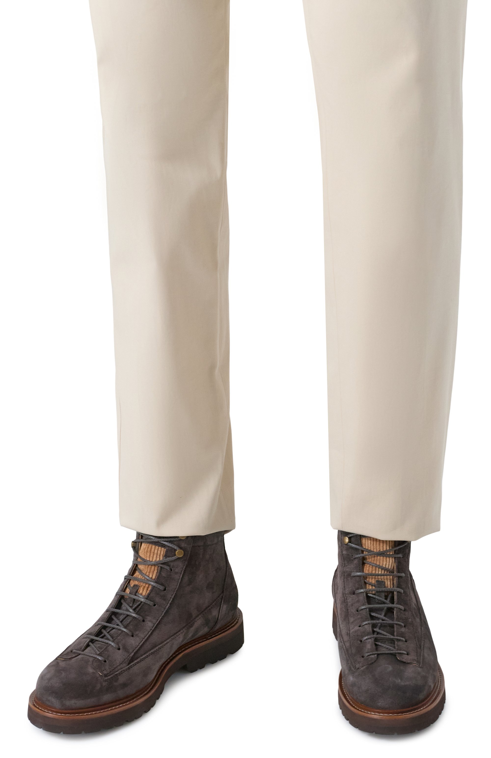 Замшевые хайкеры urban outdoor BRUNELLO CUCINELLI, арт. MZUPEAW717, фото 3