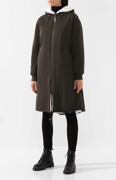 Парка с меховой подкладкой YS ARMY PARIS, арт. 8WFM03000F60X, фото 3