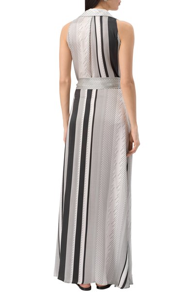 Шелковое платье KITON, арт. D59306K0963E01, фото 4