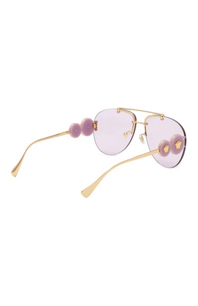 Солнцезащитные очки VERSACE сиреневого цвета по цене 37450 руб., арт. 2250-14871A, фото 4 Солнцезащитные очки VERSACE, арт. 2250-14871A, фото 4