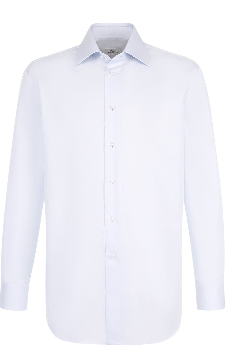 Хлопковая сорочка с воротником кент BRIONI, арт. RCL98K/PZ003, фото 1
