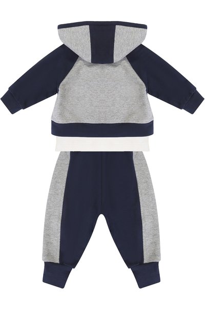 Комплект из спортивного костюма и лонгслива с вышивкой ALETTA, арт. RM777118FL/1M-18M, фото 2