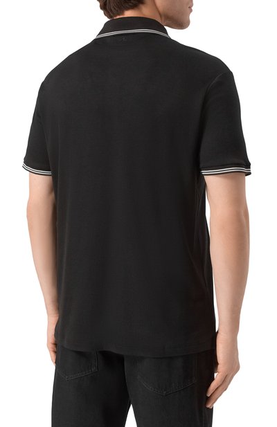 Поло из хлопка и лиоцелла PAUL&SHARK, арт. 26411256_001, фото 4