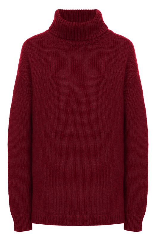 Свитер из шерсти и кашемира Elie Saab T0230NF25/W0007 Бордовый T0230NF25/W0007