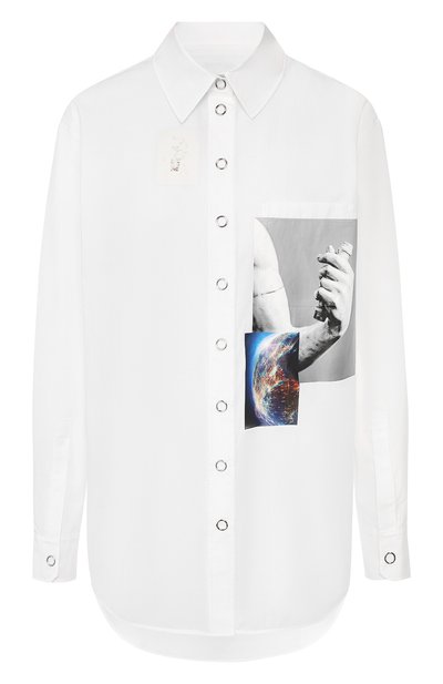 Женская хлопковая блузка BURBERRY, арт. 8024847