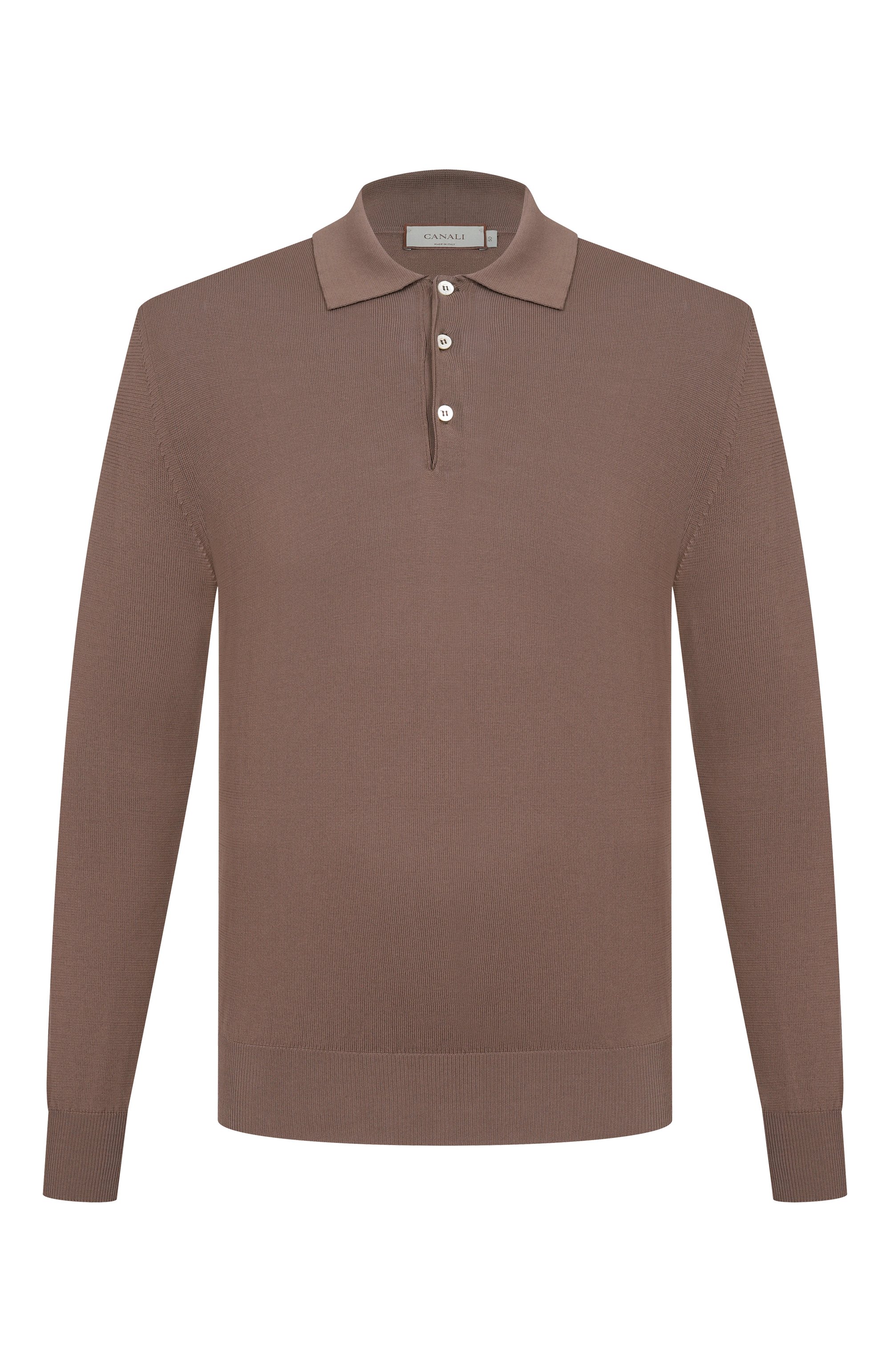 Хлопковое поло CANALI, арт. C0017/MK02459, фото 1