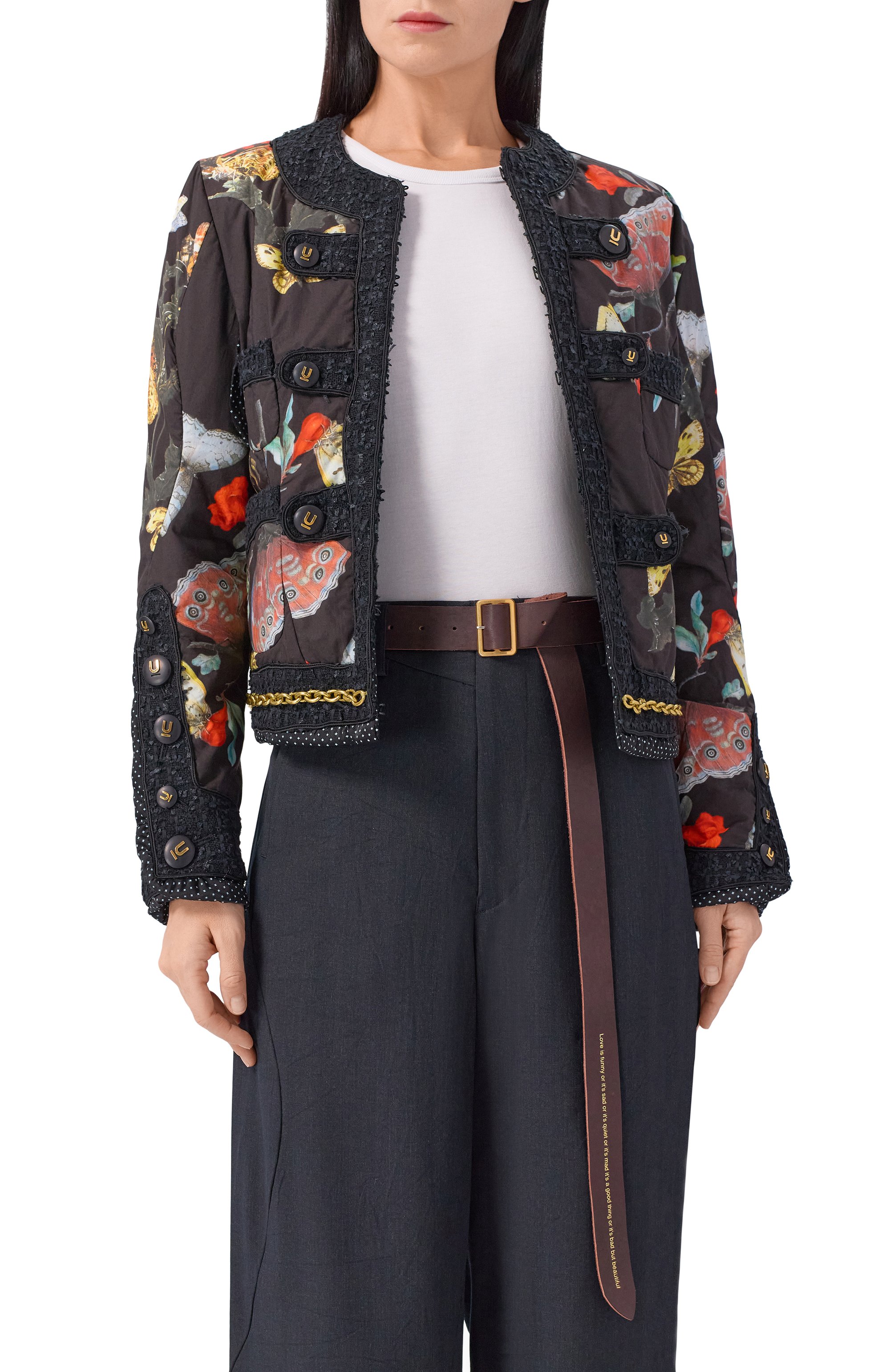 Кожаный ремень UNDERCOVER, арт. UC2E1W01, фото 2