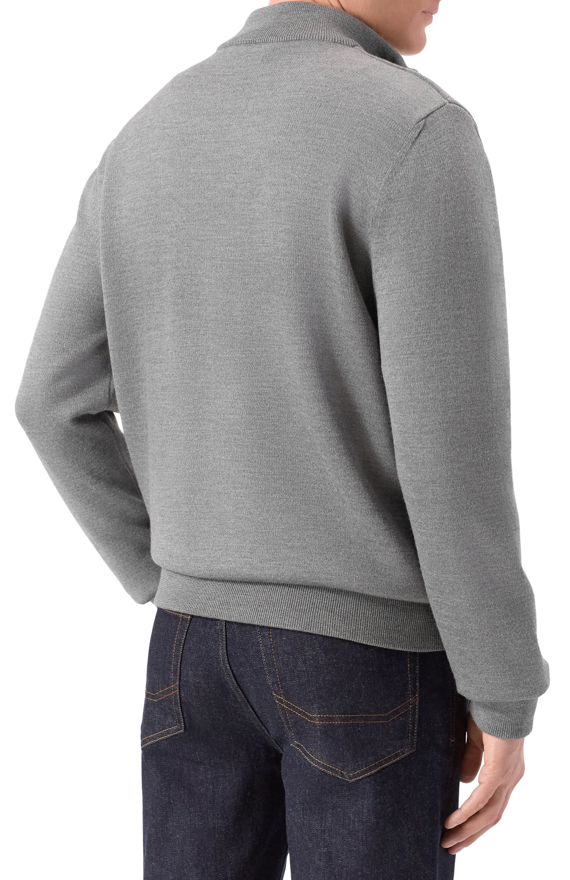 Кардиган с замшевой отделкой ZILLI, арт. KZMC01M0270VTSU00_002, фото 4