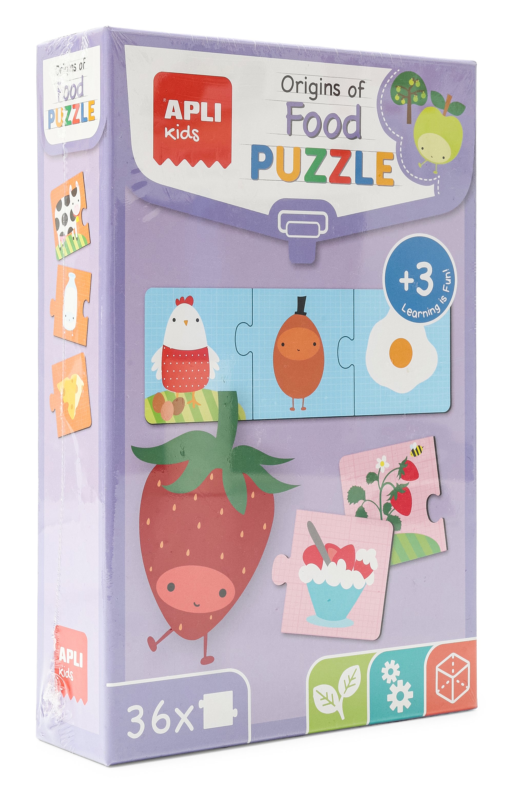 Пазлы происхождение еды APLI KIDS, арт. 14360, фото 1