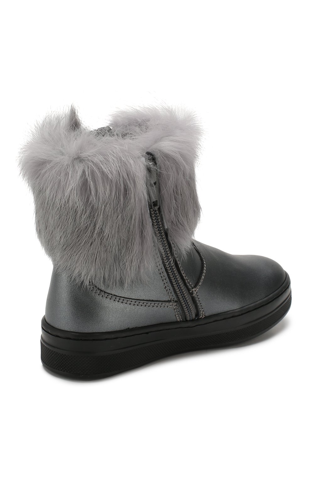 Кожаные сапоги с меховой отделкой MISSOURI, арт. 4739 A/27-30, фото 3