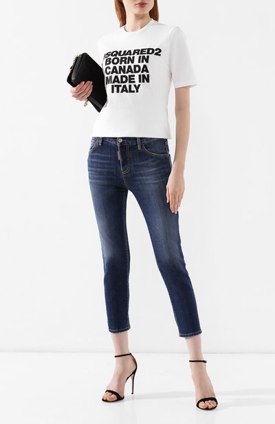 Хлопковая футболка DSQUARED2, арт. S75GD0023/S22427, фото 2
