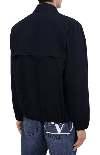 Бомбер GUCCI синего цвета по цене 216000 руб., арт. 654837/ZAGVY, фото 4 Бомбер GUCCI, арт. 654837/ZAGVY, фото 4