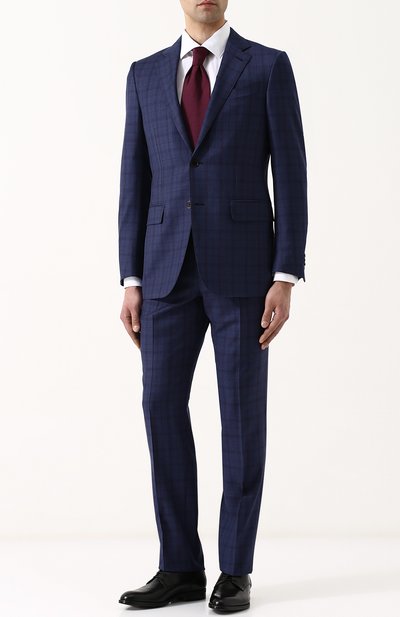 Хлопковая сорочка с воротником кент ZEGNA, арт. 301063/9HS0MT, фото 2