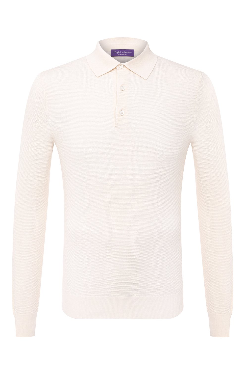 Поло из шелка и хлопка RALPH LAUREN, арт. 790799286, фото 1
