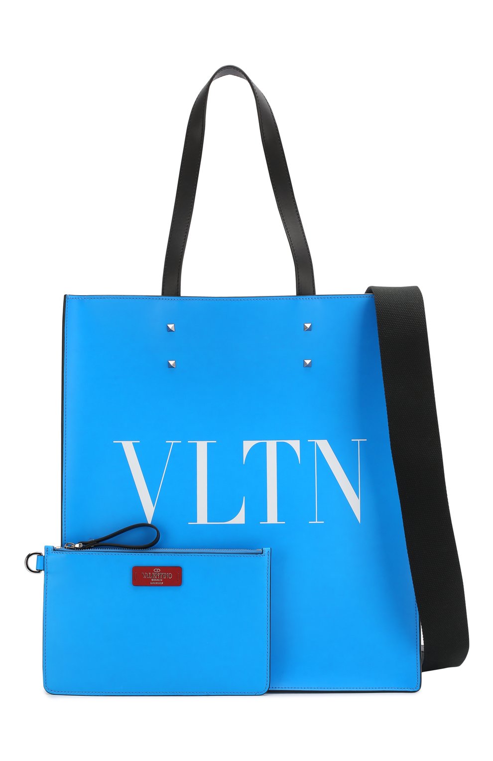 Кожаная сумка тоут vltn VALENTINO, арт. TY0B0731/LNG, фото 6