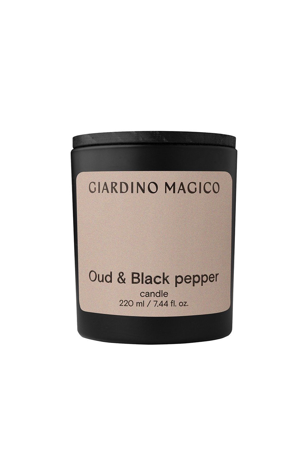 Парфюмированная свеча oud & pepper (220ml) GIARDINO MAGICO, арт. 4640200322005, фото 1