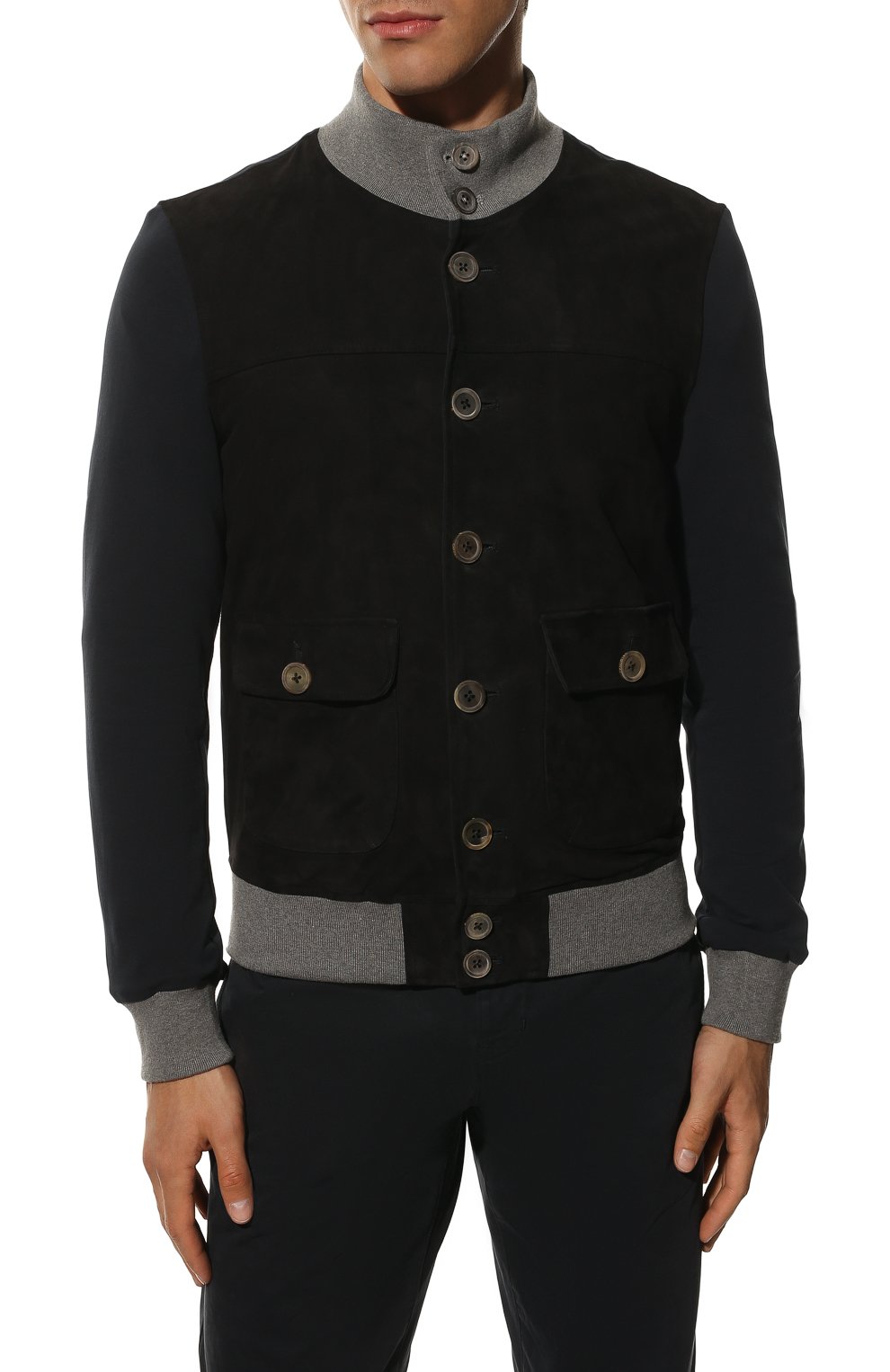 Комбинированный бомбер CAPOBIANCO, арт. 12M158.CUFE., фото 3