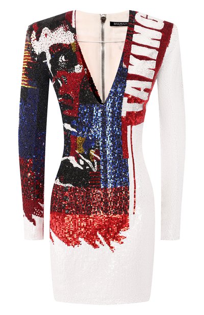 Платье с пайетками BALMAIN, арт. RF26958/P008, фото 1