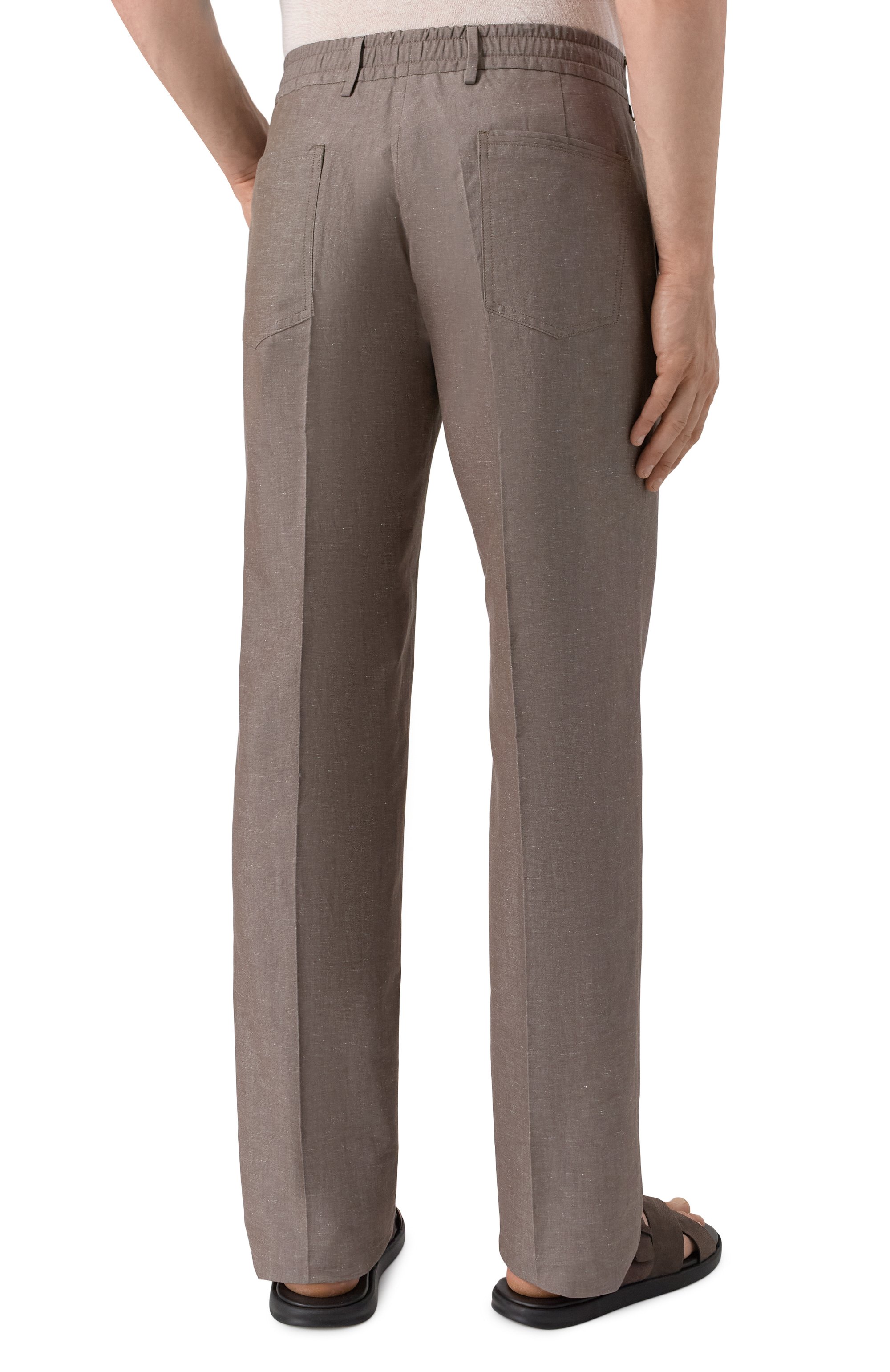 Брюки из хлопка и льна MVST, арт. MKATTY22/802, фото 4