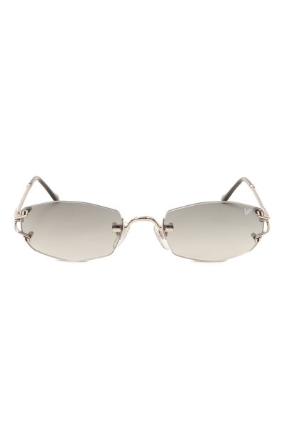 Солнцезащитные очки VINTAGE FRAMES, арт. ASPEN 24KT WHITE G0LD/ARMY GREEN, фото 4