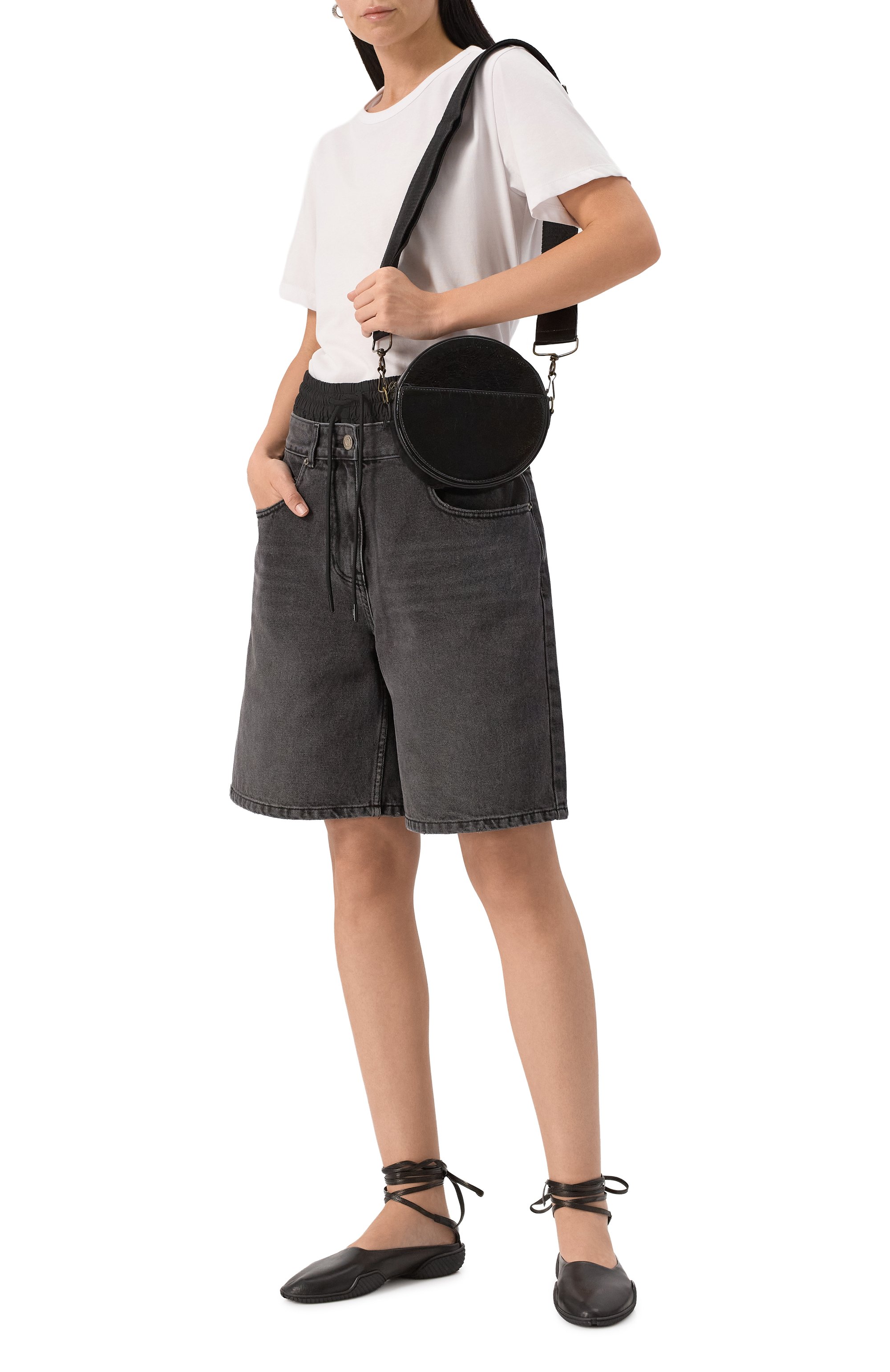 Сумка origami UMA WANG черного цвета по цене 95900 руб., арт. UB0042, фото 7 Сумка origami UMA WANG, арт. UB0042, фото 7