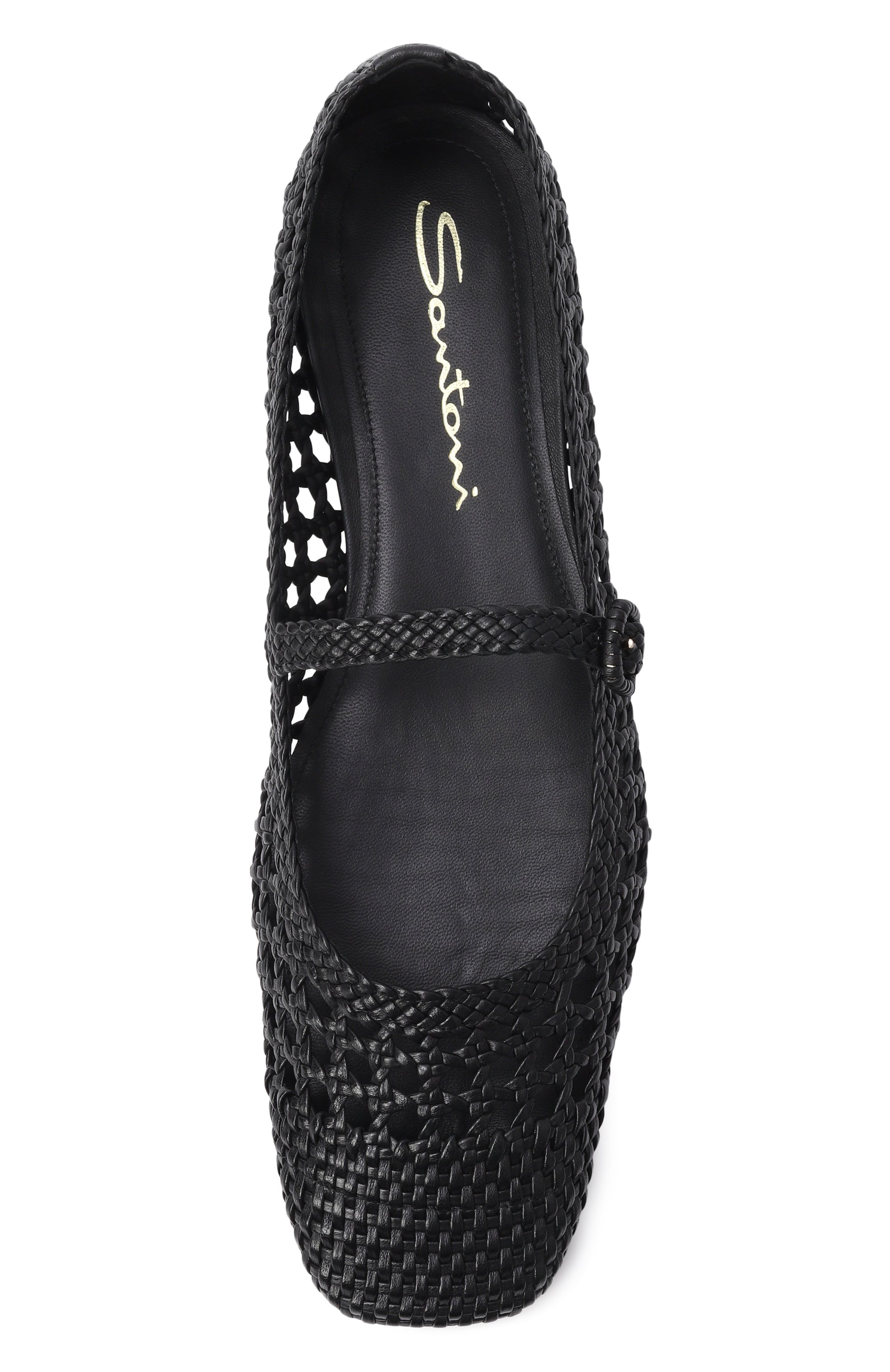 Кожаные балетки SANTONI, арт. WAMG72160HA1SARX, фото 6