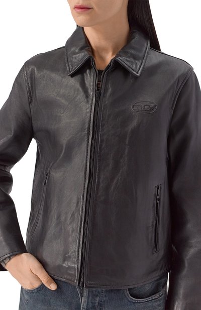 Кожаная куртка DIESEL, арт. A21901/0AJIR, фото 5