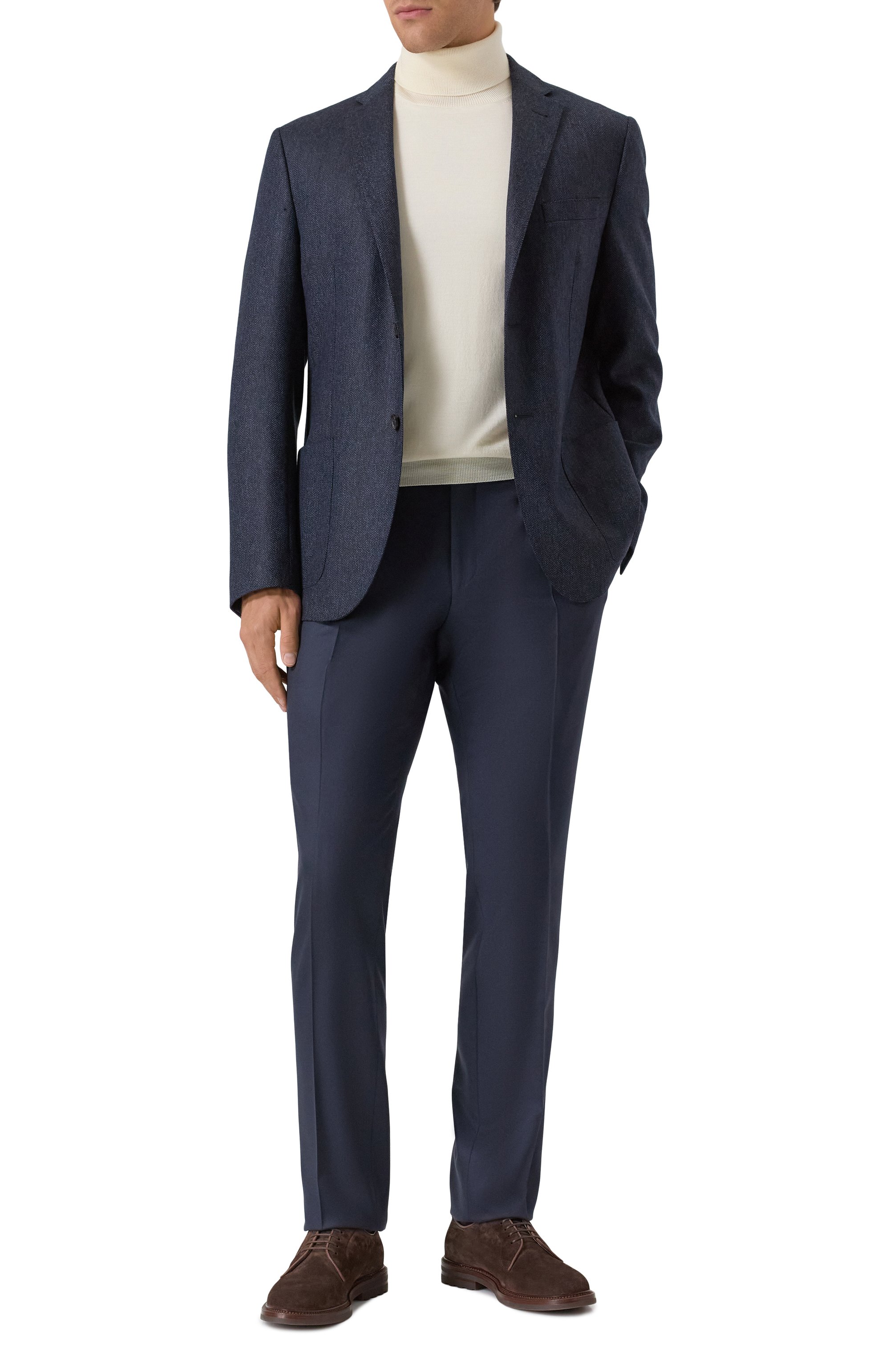 Шерстяной пиджак CORNELIANI, арт. 266002-2616220, фото 2