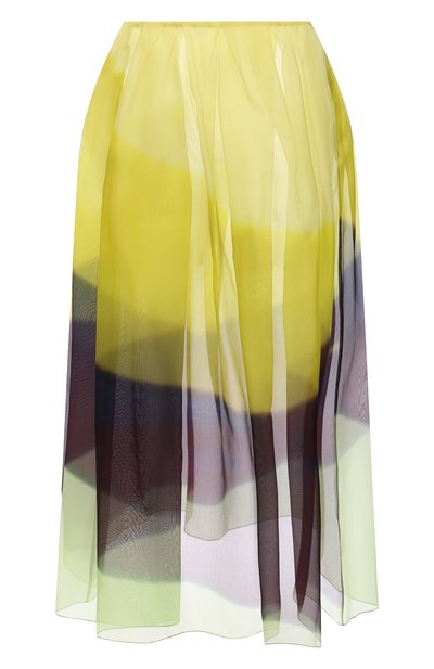 Женская шелковая юбка DRIES VAN NOTEN, арт. 211-10803-2086