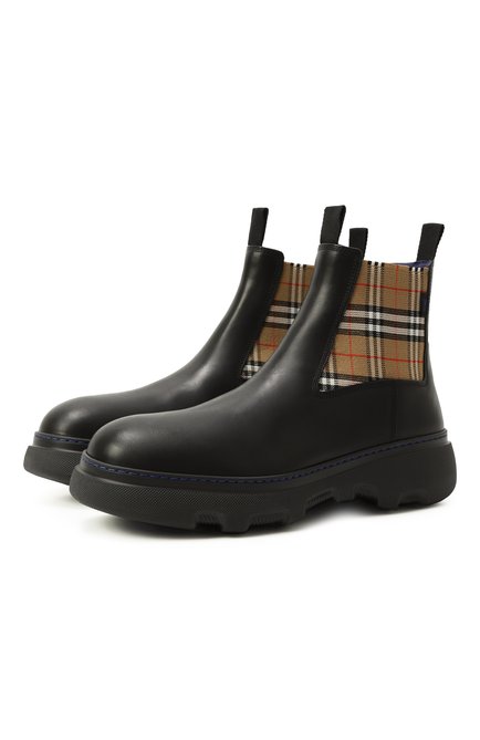 Мужские кожаные челси creeper BURBERRY, арт. 8105183