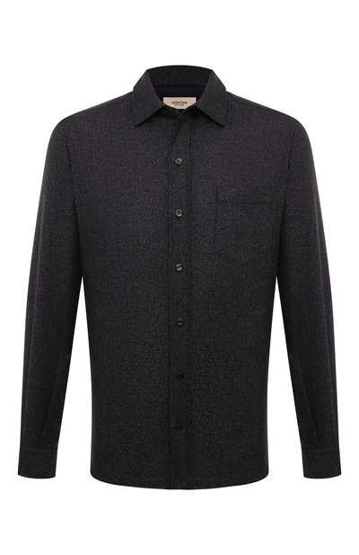 Мужская рубашка из шерсти и вискозы AGNONA, арт. TD08U3E/UW014E