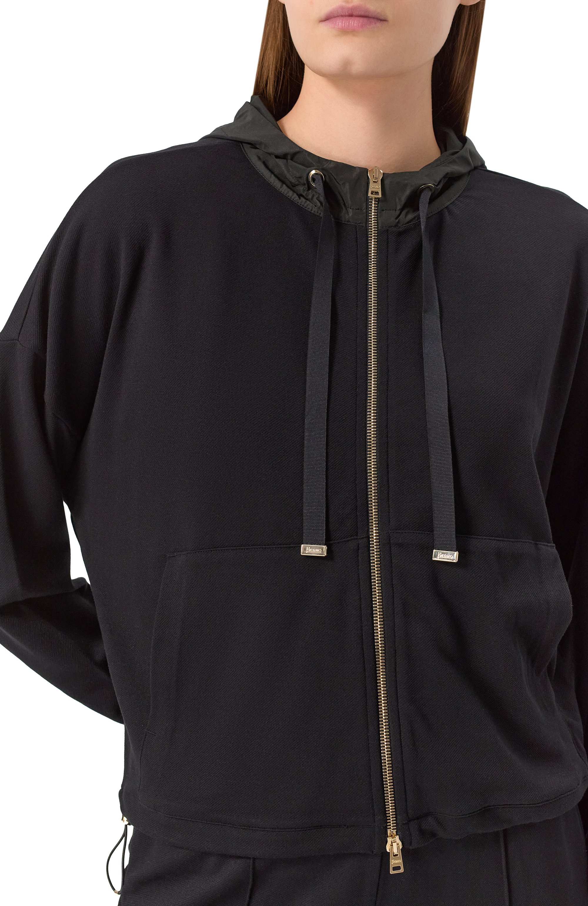 Толстовка из вискозы HERNO, арт. JC000068D/50080, фото 5