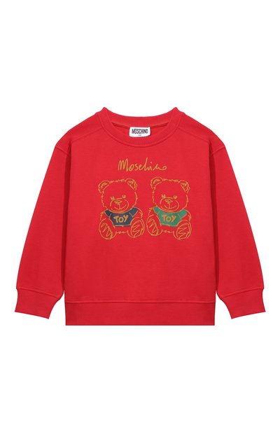 Хлопковый свитшот MOSCHINO, арт. H0F07H/LCA64/10-14