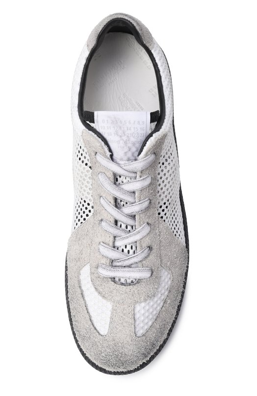 Комбинированные кеды Replica Maison Margiela S39WS0139/P7645 Серый  S39WS0139/P7645 Фото 6