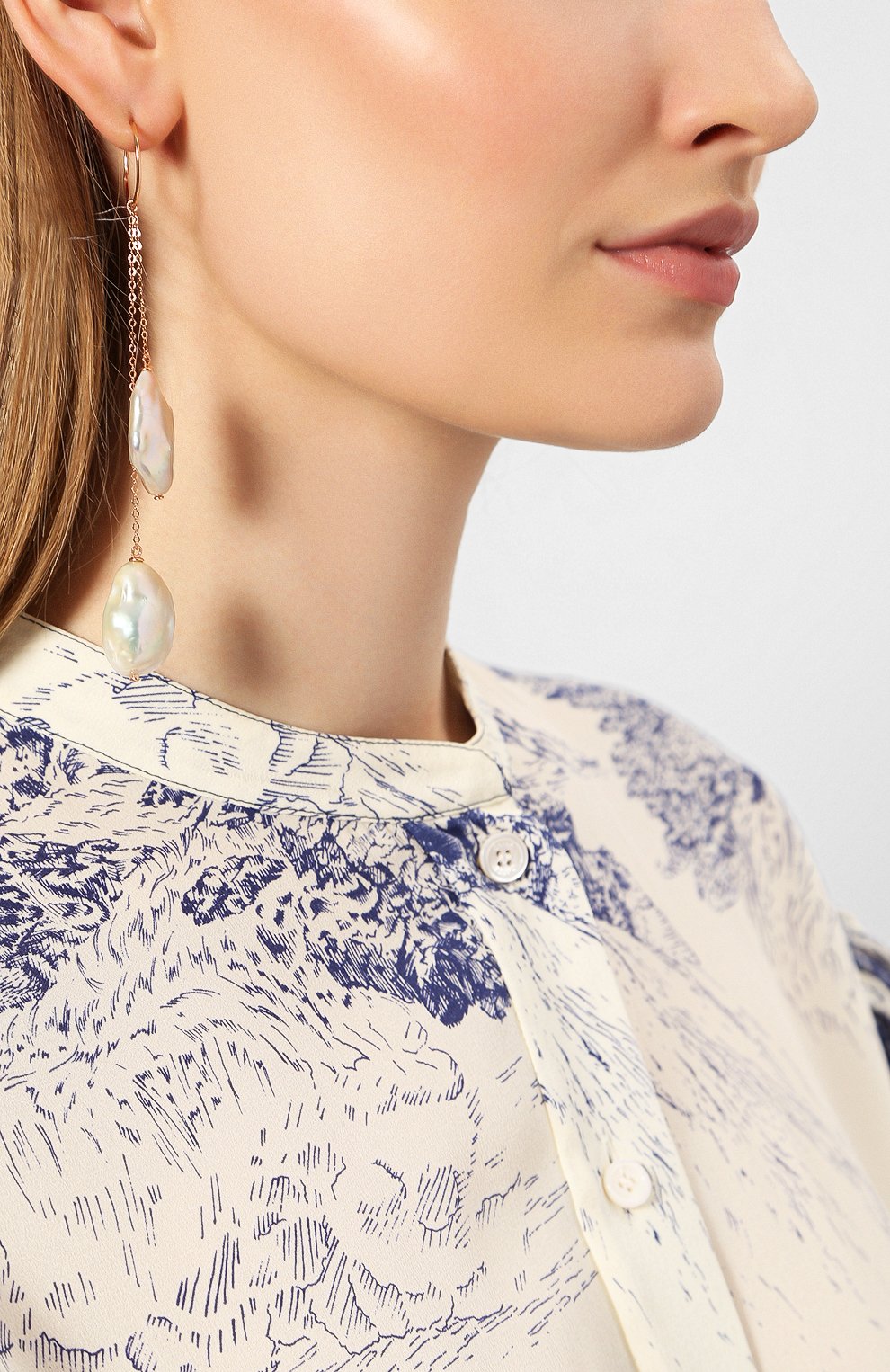 Серьги perlina MOONKA, арт. per-der-w, фото 2