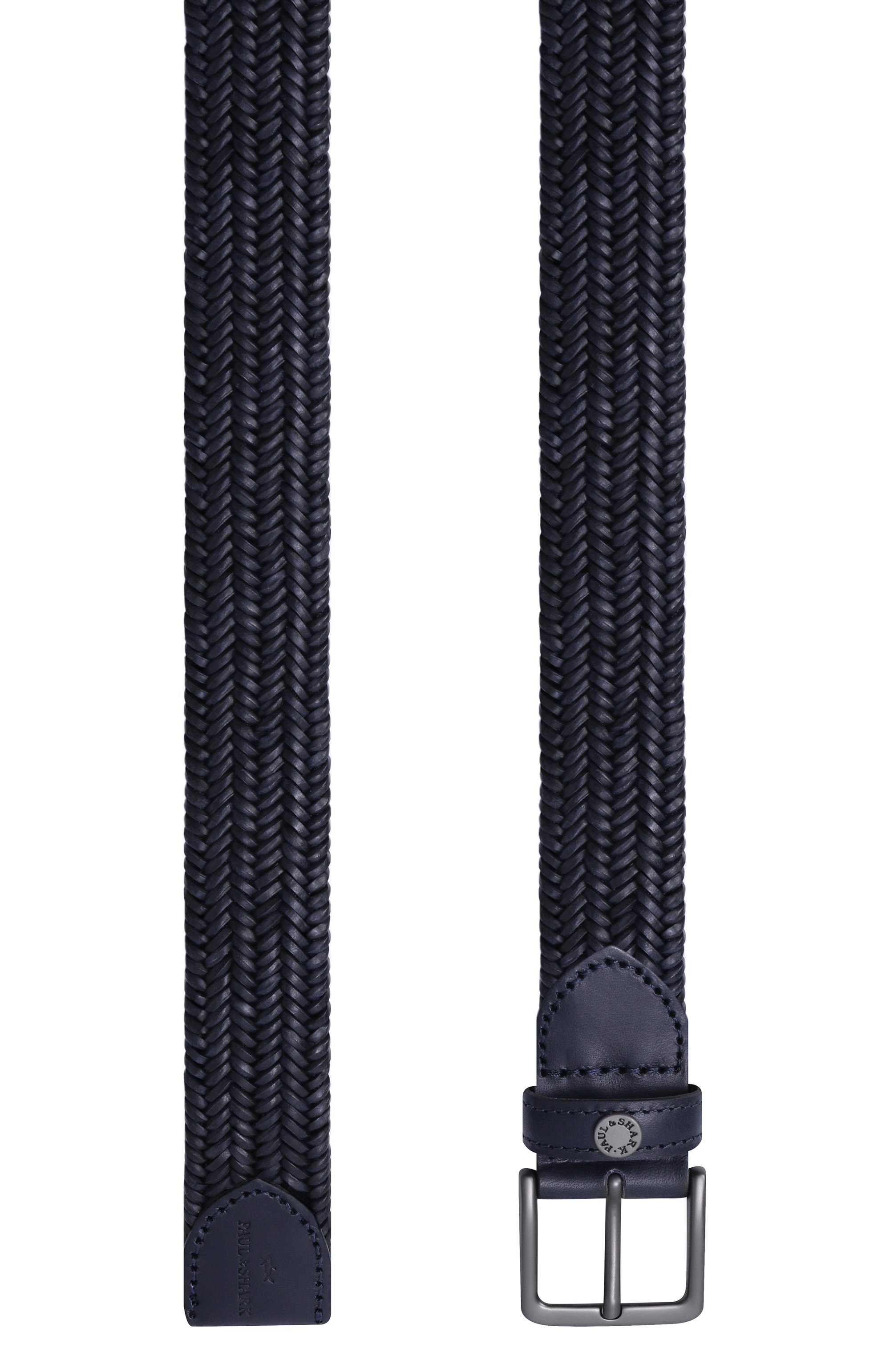 Ремень из кожи и вискозы PAUL&SHARK, арт. 15316010, фото 3