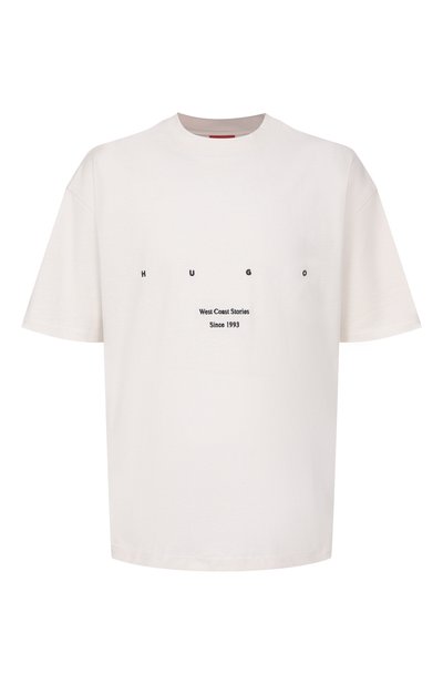 Хлопковая футболка HUGO, арт. 50538958, фото 1