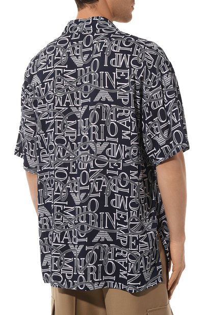 Рубашка из вискозы EMPORIO ARMANI, арт. 211881/4R466, фото 4